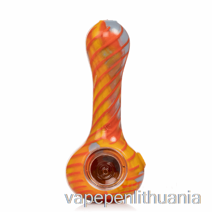 Eyce Oraflex Spiralinis Silikoninis šaukštas Dykuma (pilka / Oranžinė / Saulėta) Vape Skystis
